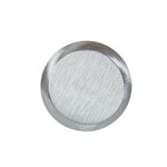 Brushed Aluminum Drive-On End Cap for 1.90