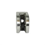 Lavi Rounded Stainless Steel Blade Post Mount Glass Clip for 1/2