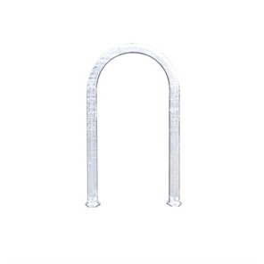 Two Square Loop BikeRail™ Bike Rack, Rail Mount