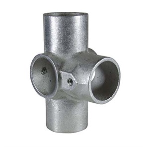 Aluminum Slip-On Side Outlet Cross, 1-1/4