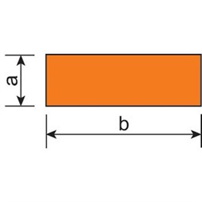 Bronze Extruded Rectangular Bar, 1/8