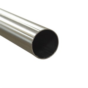 Brushed Stainless Steel, Type 304, Pipe, 1.25