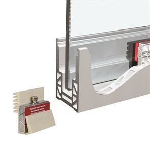 PanelGrip® Glass Mount 10' Shoe Mechanism Kit, 0.785-0.874 Inch Thick Glass