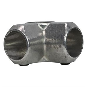 Kee Lite Cast Aluminum Side Outlet Tee for 1-1/4 Inch Pipe, Slip-On