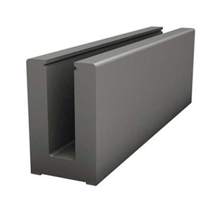 Aluminum Wet Glaze Shoe Moulding, 2.75