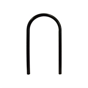 1 Loop Black U-Shaped Knock-Down Bike Rack Kit, Embed Mount