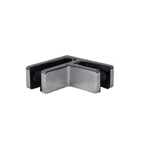 2205 Stainless Steel 90 Degree Glass Stiffener for 10 to 12mm Glass