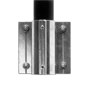 Speed-Rail<span>®</span> Aluminum Extruded Wall Mount Flange for 1-1/2