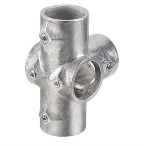 Aluminum Slip-On Side Outlet Cross, 1