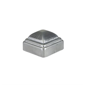 Aluminum Stamped Post Cap for 2