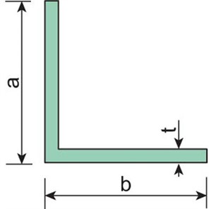 Aluminum 16' Long Angle, 1-1/4