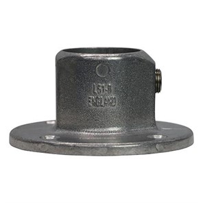 Kee Lite Cast Aluminum Flange for 1-1/2 Inch Pipe, Slip-On