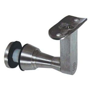 Aluminum Glass Mount Handrail Bracket with 3-1/4