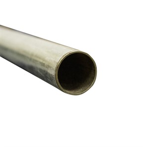 Polished Brass Round Tube with 1