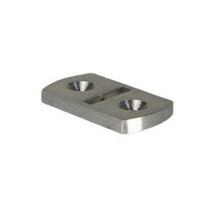 Ultra-tec® Brushed Stainless Steel Mounting Plate for 1/4