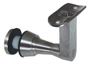 Aluminum Glass Mount Handrail Bracket with 2-1/8