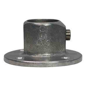 Kee Lite Cast Aluminum Flange for 1-1/4 Inch Pipe, Slip-On