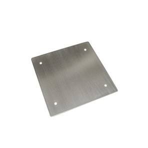 ENDURALL® Type 316 Double Gang Electrical Junction Box Plate Cover