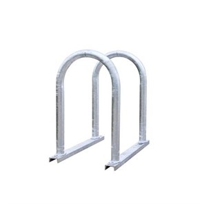 Three Loop BikeRail™ Bike Rack, Rail Mount