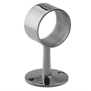 Flush Style, Center Post, Stainless, 2.00
