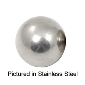 Steel Round Solid Ball, 1/2