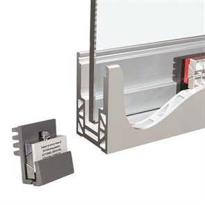 PanelGrip® Glass Mount 10' Shoe Mechanism Kit, 0.642-0.726 Inch Thick Glass