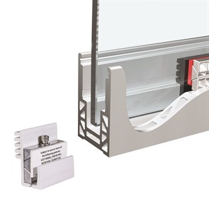 PanelGrip® Glass Mount 10' Shoe Mechanism Kit, 0.705-0.800 Inch Thick Glass