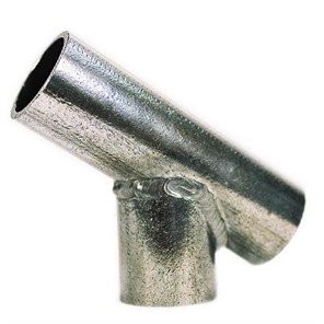 Beveled, Tee, Steel, 1-1/4